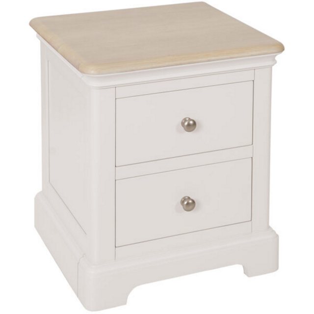 Devonshire Living Devonshire Lydford Painted 2 Drawer Bedside Chest