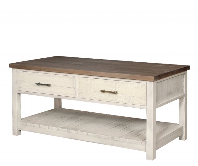 Carlton Furniture Sandbanks Coffee Table With Drawers Coffee Tables