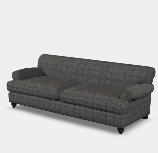 Tetrad Tetrad Nevis Midi Sofa In Harris Tweed