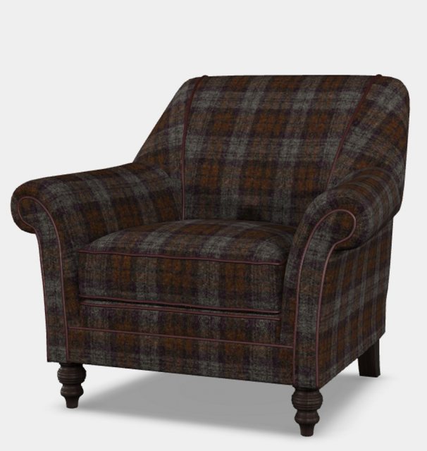 Tetrad Tetrad Dalmore Accent Chair In Harris Tweed