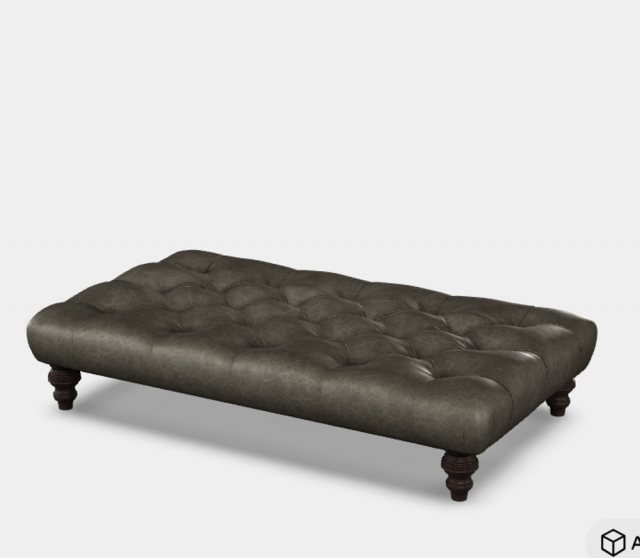 Tetrad Tetrad Dalmore Buttoned Footstools In Leather