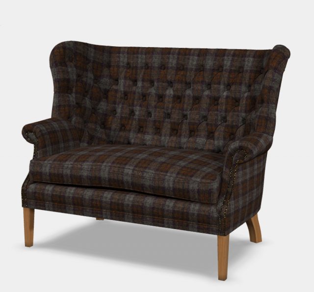 Tetrad Mackenzie Petit Sofa In Harris Tweed Sofas Hafren Furnishers