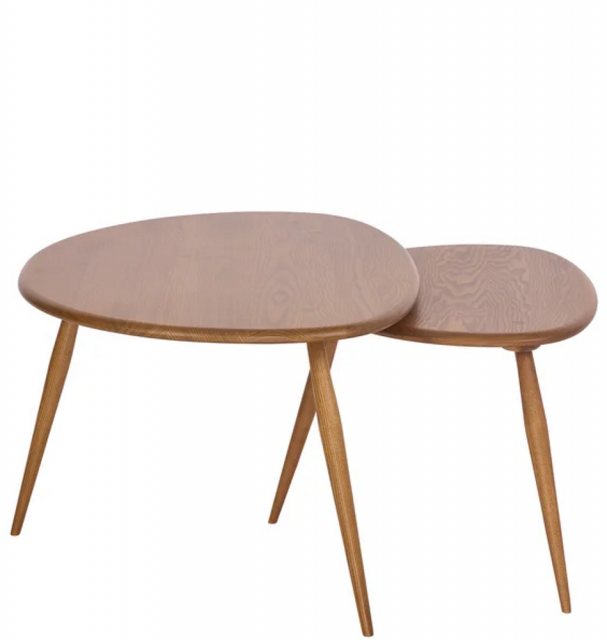 Ercol Ercol Collection Pebble Coffee Table Nest