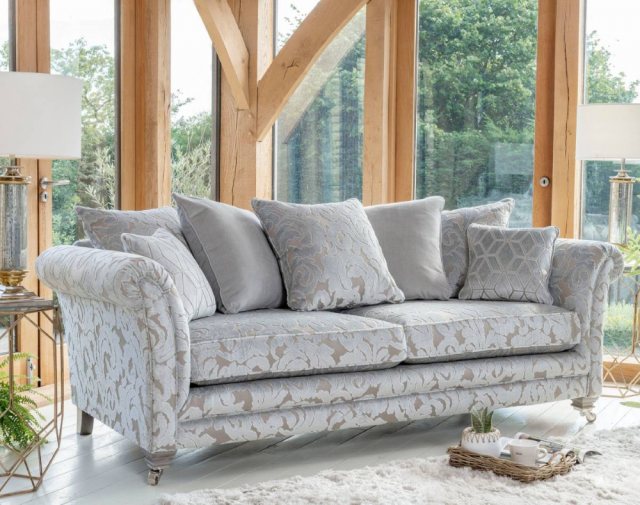 Alstons Alstons Lowry 4 Seater Pillow Back Sofa