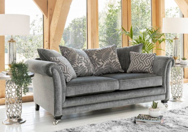 Alstons Alstons Lowry 3 Seater Pillow Back Sofa