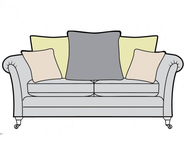 Alstons Alstons Lowry 2 Seater Sofa (Pillow Back)