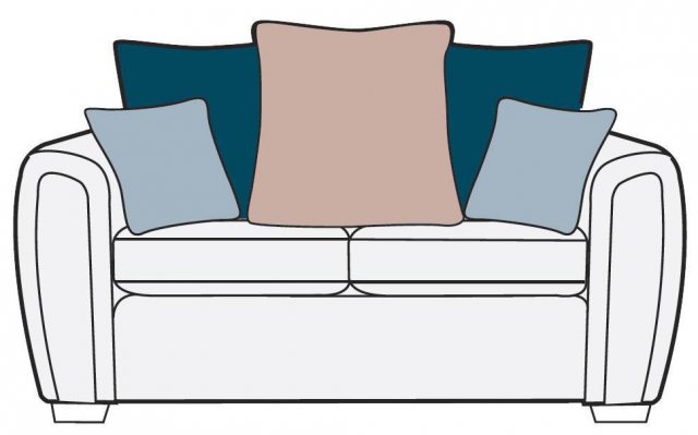 Alstons Alstons Memphis 2 Seater Sofa Bed (Pillow Back)