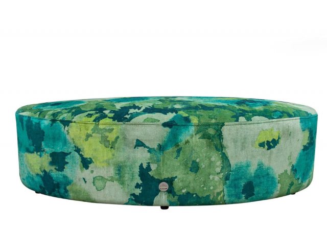 G Plan Vintage G Plan Vintage Allen Oval Full Cover Footstool