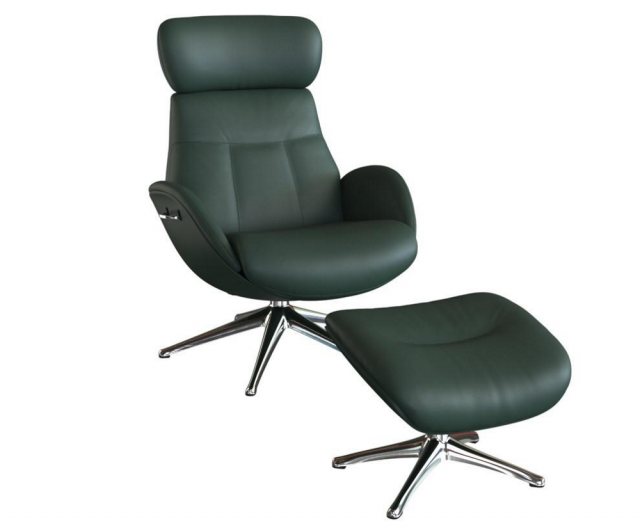 FlexLux Flexlux Elegant Chair & Footstool