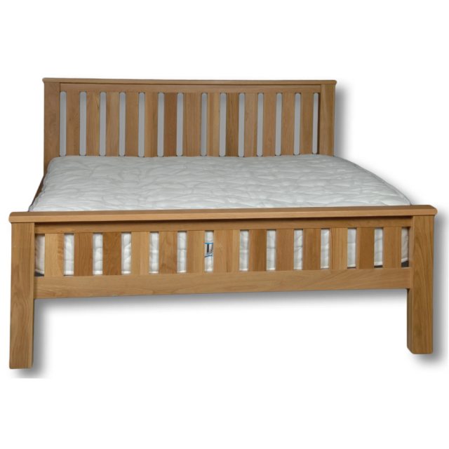 Real Wood Real Wood Manhattan Oak Bed Frame