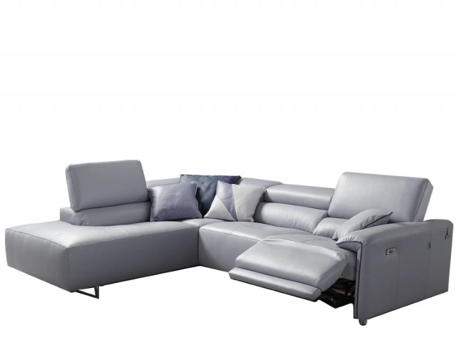 New Trend Concepts New Trend Concepts Brooklyn Power Recliner Corner Chaise End Sofa