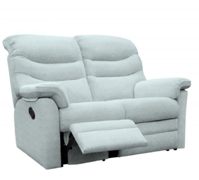 G Plan G Plan Ledbury 2 Seater Sofa Powered Single Recliner With Headrest & Lumbar