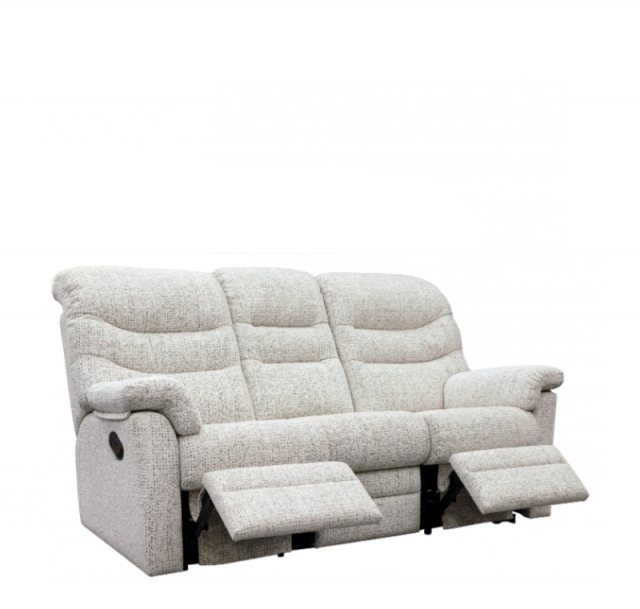 G Plan G Plan Ledbury 3 Seater Sofa Powered Double Recliner With Headrest & Lumbar