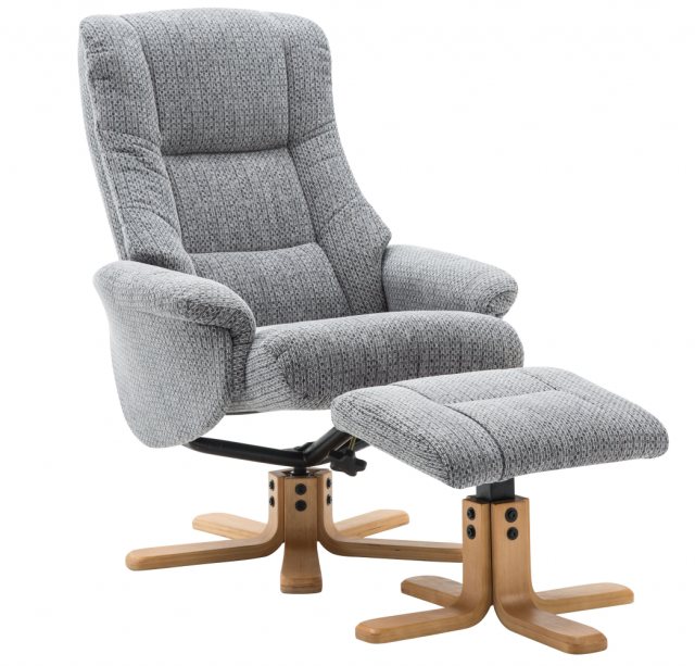 Global Furniture Alliance GFA Florida Swivel Recliner & Footstool