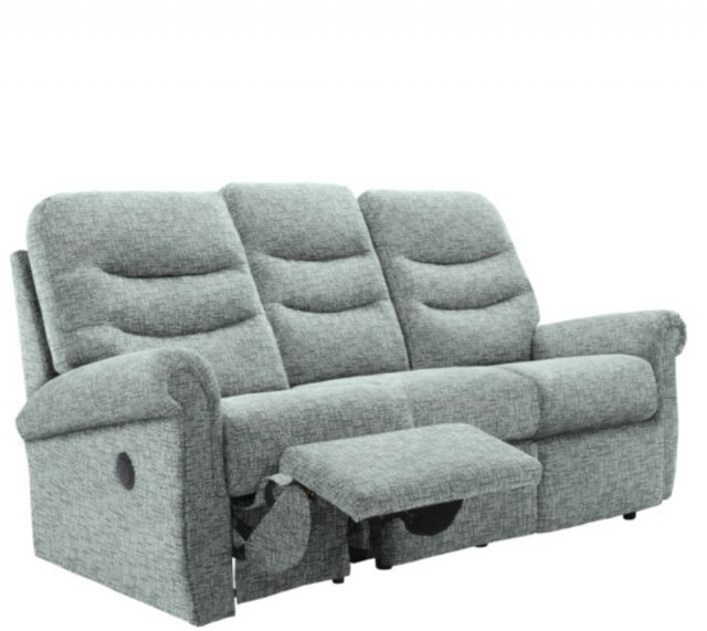 G Plan G Plan Holmes 3 Seater One Side Powered Reclining Sofa