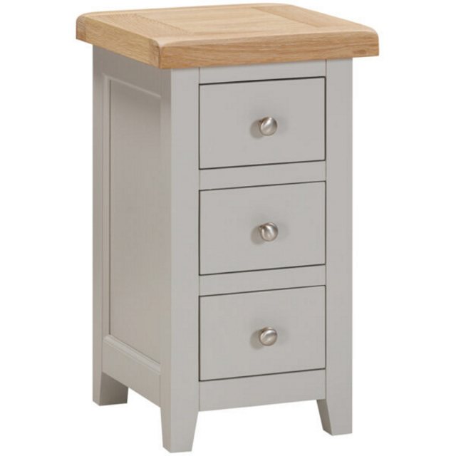 Devonshire Living Devonshire Wiltshire Painted Compact 3 Drawer Bedside Chest
