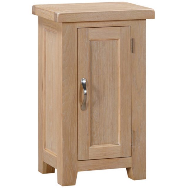 Devonshire Living Devonshire Wiltshire Oak Small Cabinet With  1 Drawer