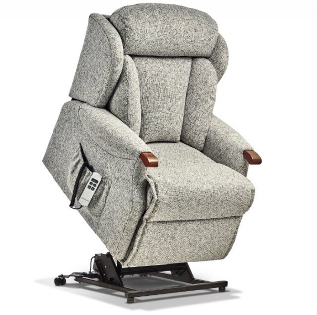 Sherborne Upholstery Cartmel Knuckle 1 Motor Rise Recliner Chair Vat Zero Rated