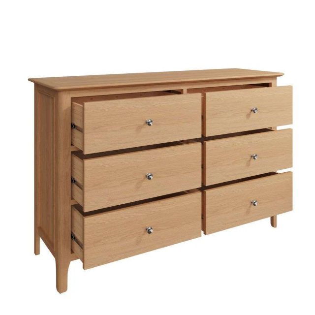 Hafren Collection Hafren Collection KNT Bedroom 6 Drawer Chest
