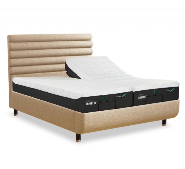 Tempur Ergo Smart Base Bed With Vectra Headboard - Bedframes