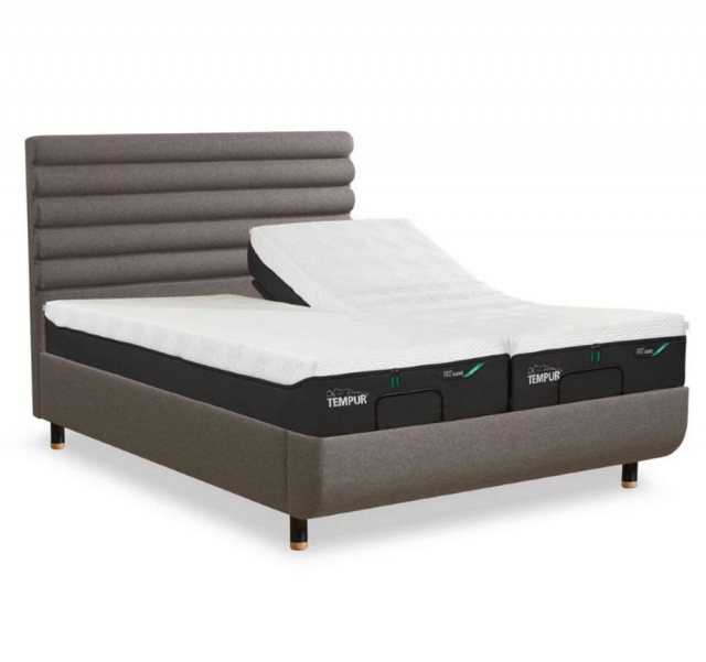 Tempur Ergo Smart Base Bed With Vectra Headboard - Bedframes