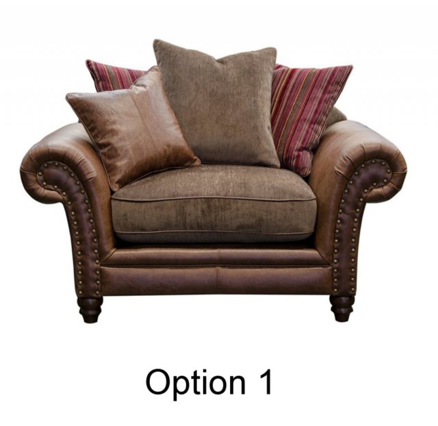 Alexander & James Alexander & James Hudson Snuggler Pillow Back Sofa