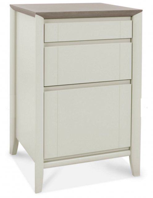 Bentley Designs Bentley Designs Bergen Grey Washed Oak & Soft Grey Filing Cabinet
