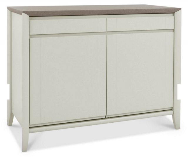 Bentley Designs Bentley Designs Bergen Soft Grey Oak & Soft Grey Narrow Sideboard