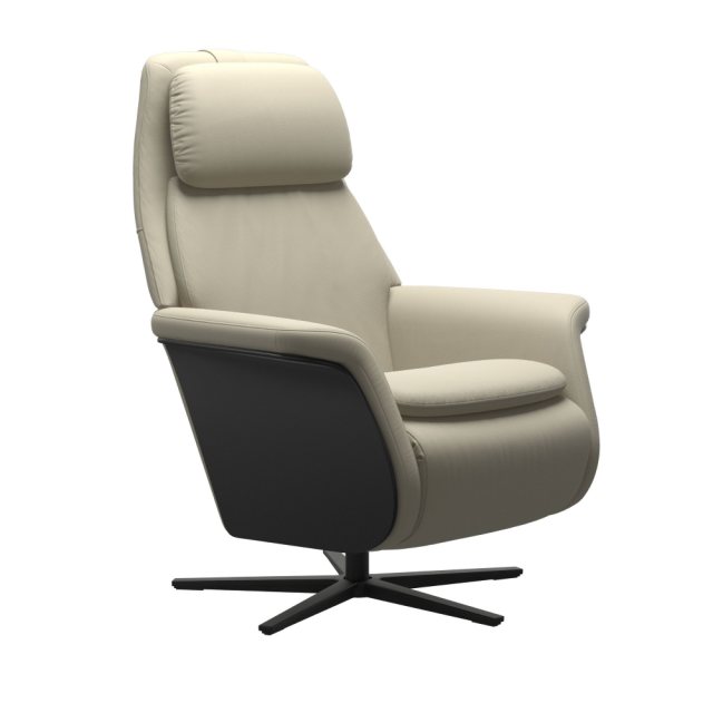 Stressless Stressless Sam Power Recliner (Wood) With Sirius Base