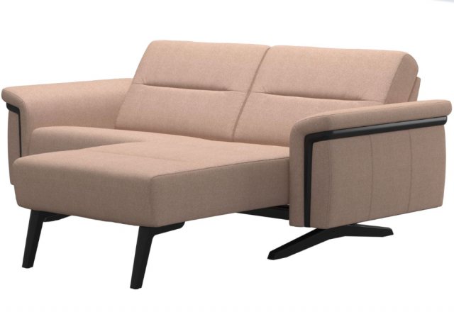Stressless Stressless Stella 1.25 Seater With Wood Inlay & Longseat