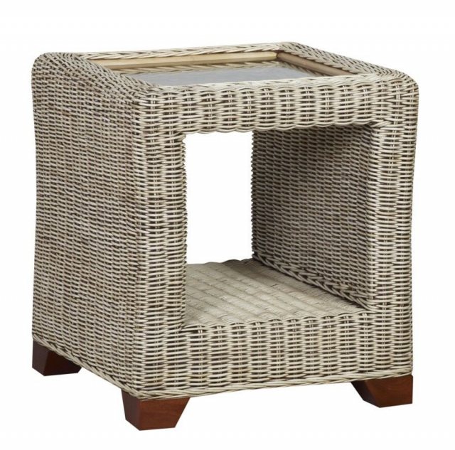 The Cane Industries The Cane Industries Della Side Table