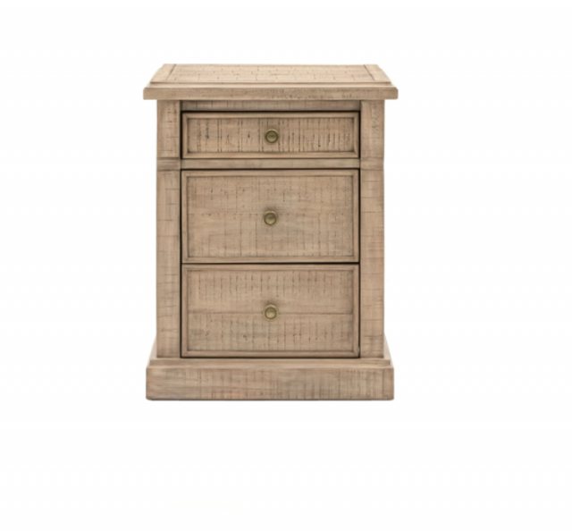 Gallery Direct Gallery Direct Vancouver 3 Drawer Bedside Chest