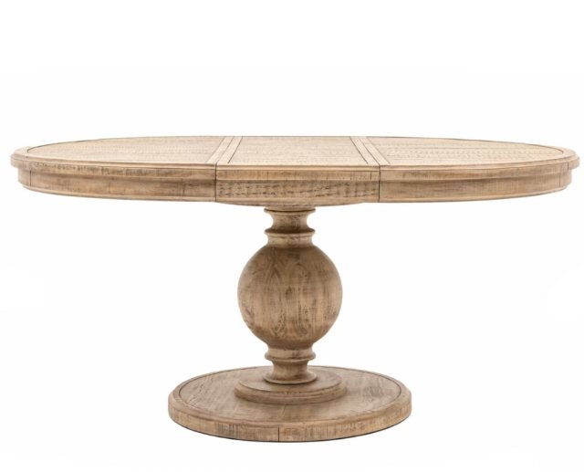 Gallery Direct Gallery Direct Vancouver Round Extending Dining Table