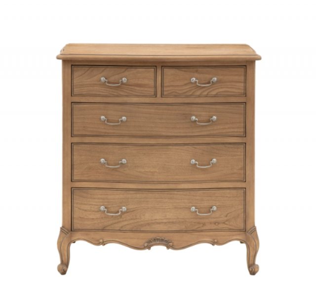 Gallery Direct Gallery Direct Chic 5 Drawer Chest Weathered