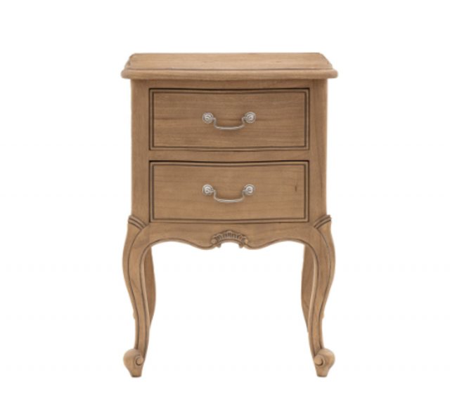 Gallery Direct Gallery Direct Chic Bedside Table Weathered