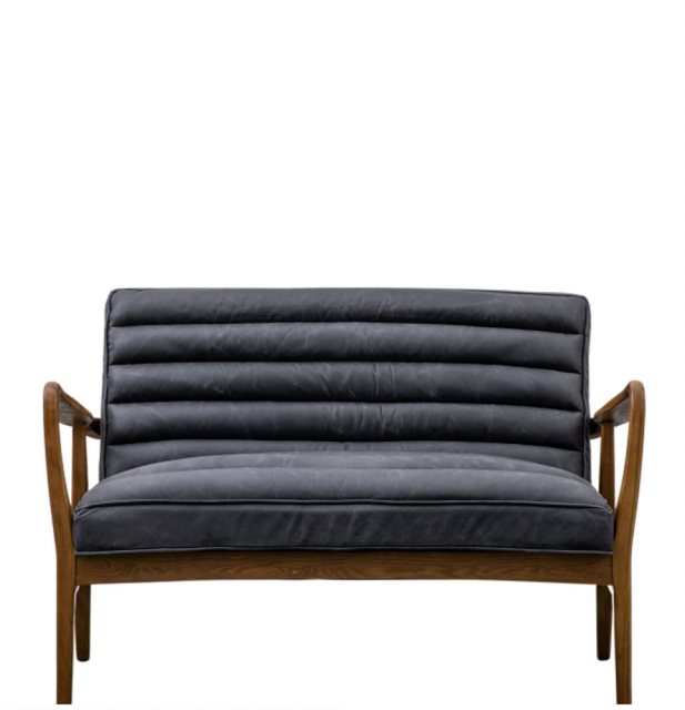 Gallery Direct Gallery Direct Datsun 2 Seater Leather Sofa