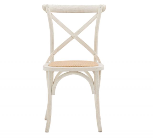 Gallery Direct Gallery Direct Cafe Chair With Rattan Seat