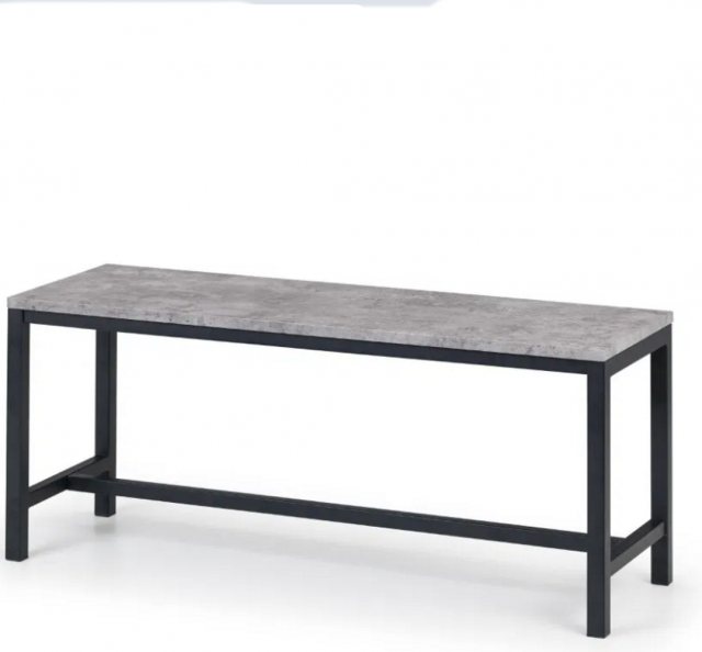 Julian Bowen Julian Bowen Staten Concrete Effect Dining Bench