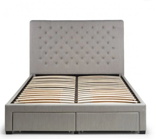 Julian Bowen Julian Bowen Wilton Deep Button 4 Drawer Bed Frame