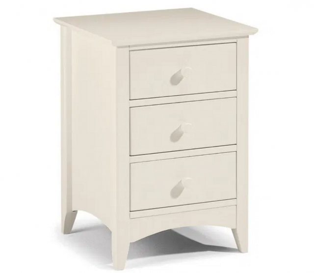 Julian Bowen Julian Bowen Cameo 3 Drawer Bedside Chest
