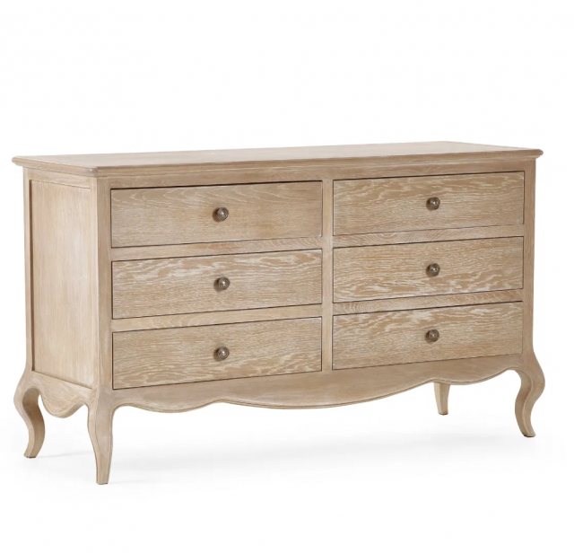 Julian Bowen Julian Bowen Camille 6 Drawer Wide Chest