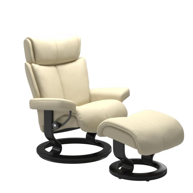 Stressless Stressless Magic Classic Base Recliner Chair 3 Sizes