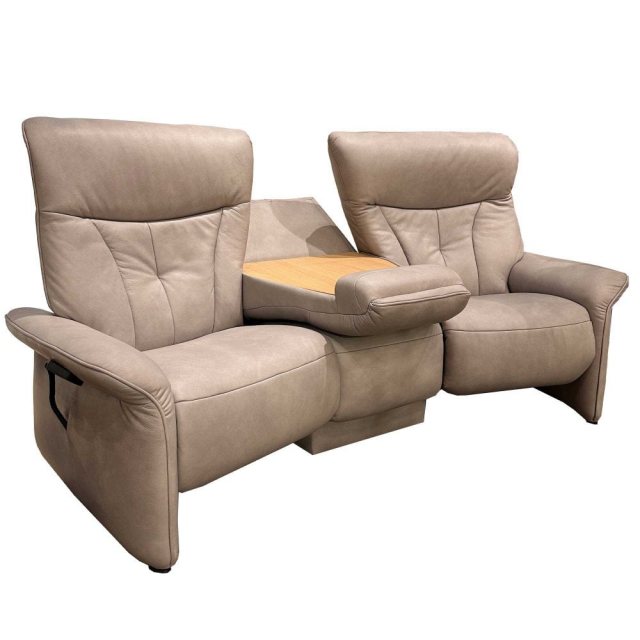 Himolla Himolla Lupo 4494 3 Seater Curved Powered Reclining Sofa