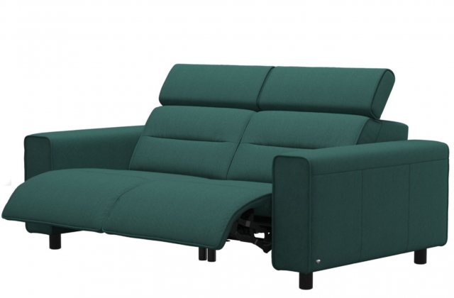 Stressless Stressless Emily 2 Seater Sofa With 2 Powered Recliners & Wide Arms