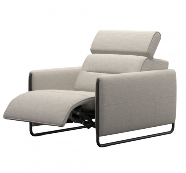 Stressless Stressless Emily 1 Seater Powered Recliner Steel Legs