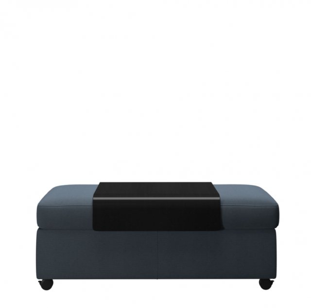 Stressless Stressless Ottoman Double Footstool With Table