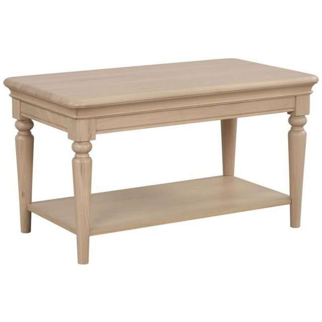 Devonshire Living Devonshire Lydford Oak Coffee Table With Shelf