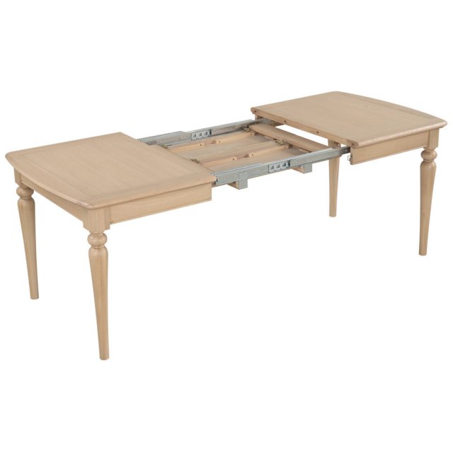 Devonshire Living Devonshire Lydford Oak Large Extending Dining Table