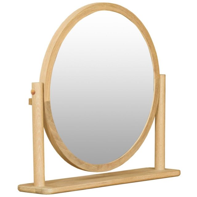 Devonshire Living Devonshire Bergen Oak Dressing Table Mirror