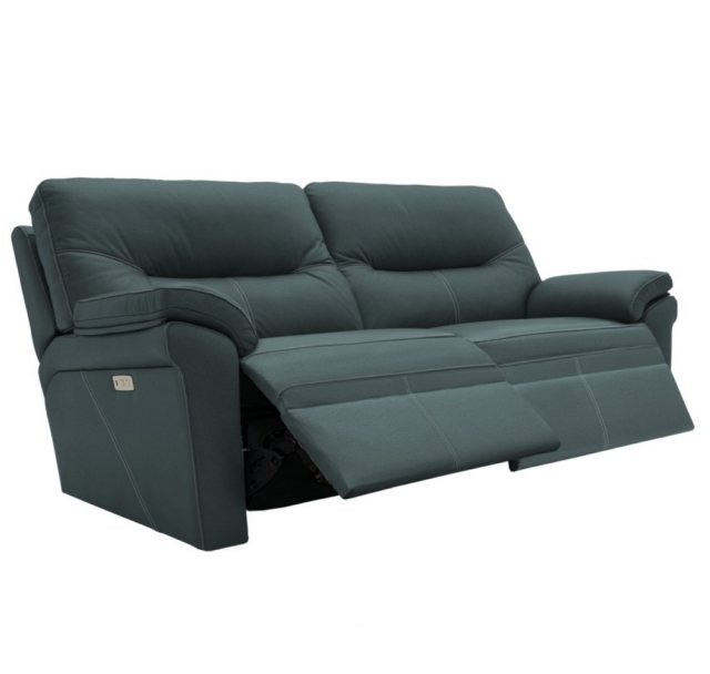 G Plan G Plan Seattle 3 Seater Double Manual Recliner With Heated Seats